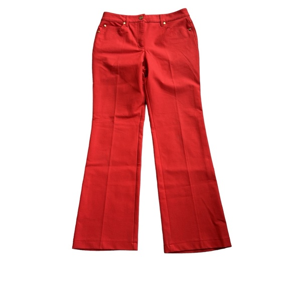 ESCADA tomato red jeans, size 36 EU, VGC - Picture 2 of 14